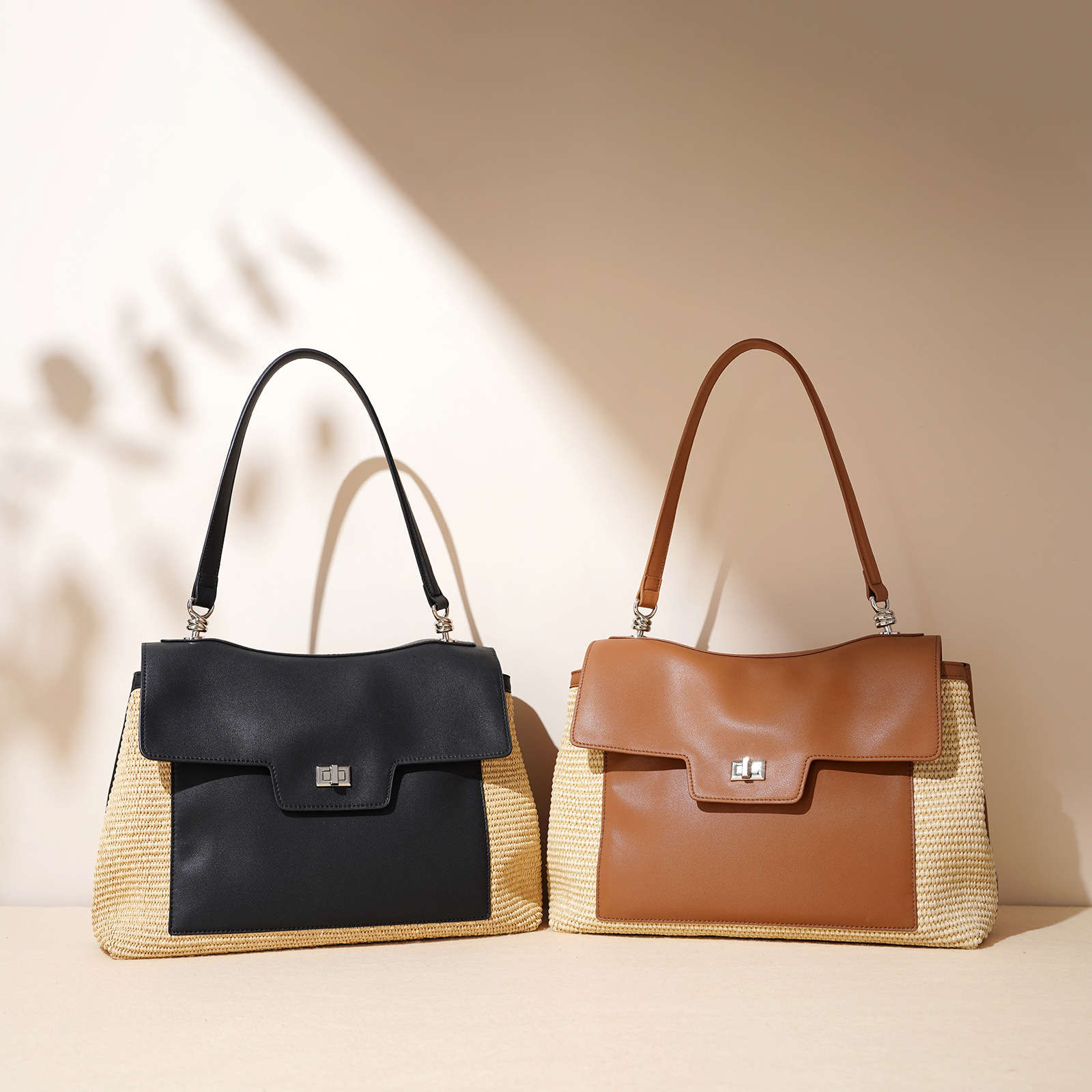 Bag 2025 New Shoulder Crossbody With Fashionable And High-End Feel, Large Capacity Portable Tote Bag
