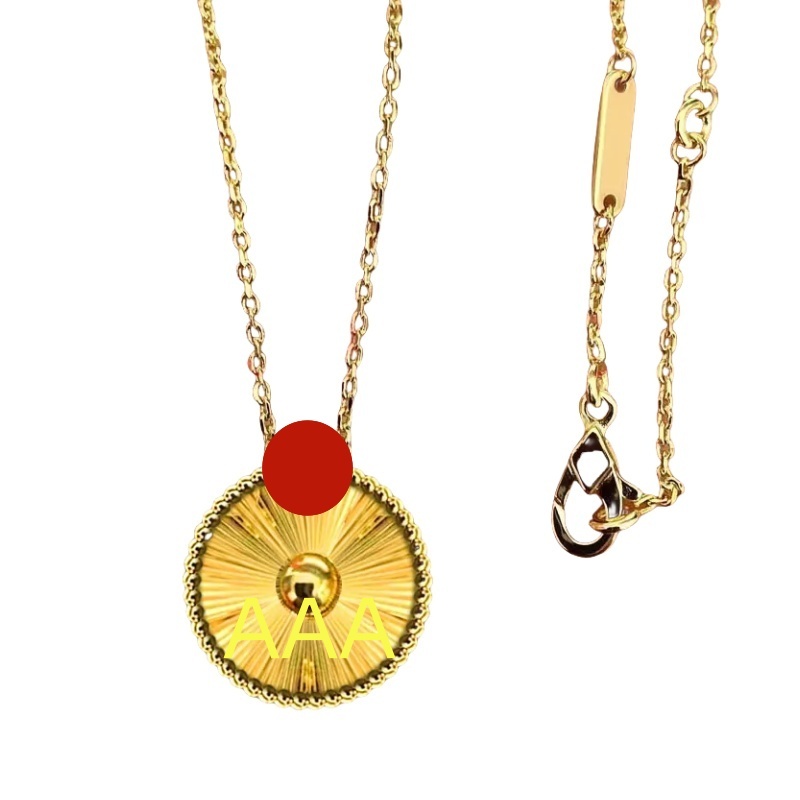 heart necklace designer necklace designer for women mens jewelry 925 14K Gold Plated Christmas Halloween Valentine's Day small flower letter pend