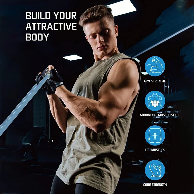 Premium Resistance Bands Enhanced Strength Training for Muscle Building Versatile Home Gym Solution FitnessYoga Pilates 250213