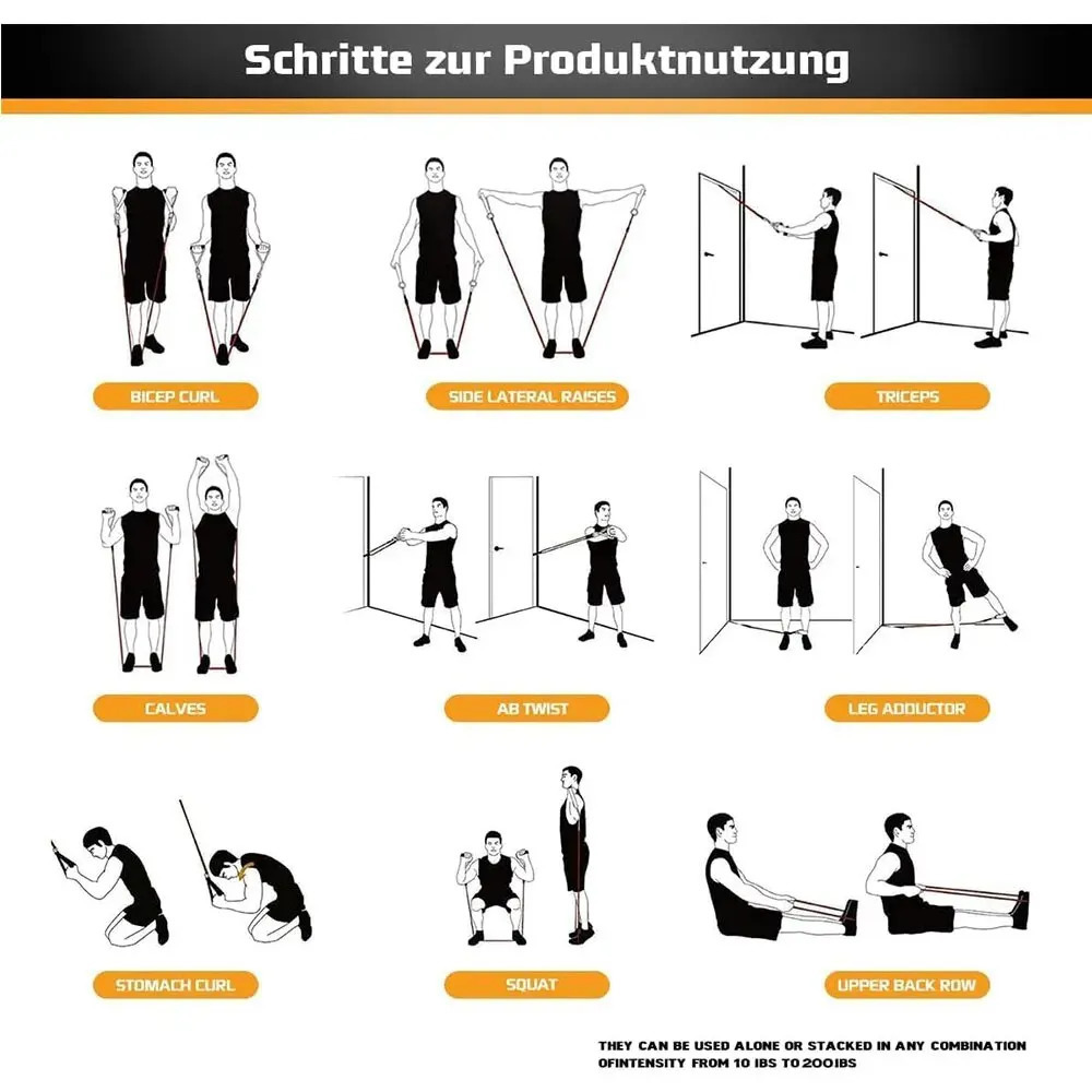 Resistance belt set tension rope suitable for men women exercise belts fitness home gym strength training equipment 250213