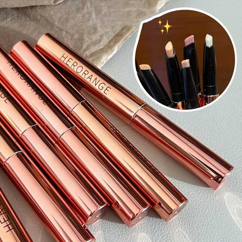Glittering Eyeshadow Pen Face Makeup Highlighter Stick Long lasting Shiny Diamond Pink Silkworm Champagne Gold Eyeliner Gel PenXJ250217