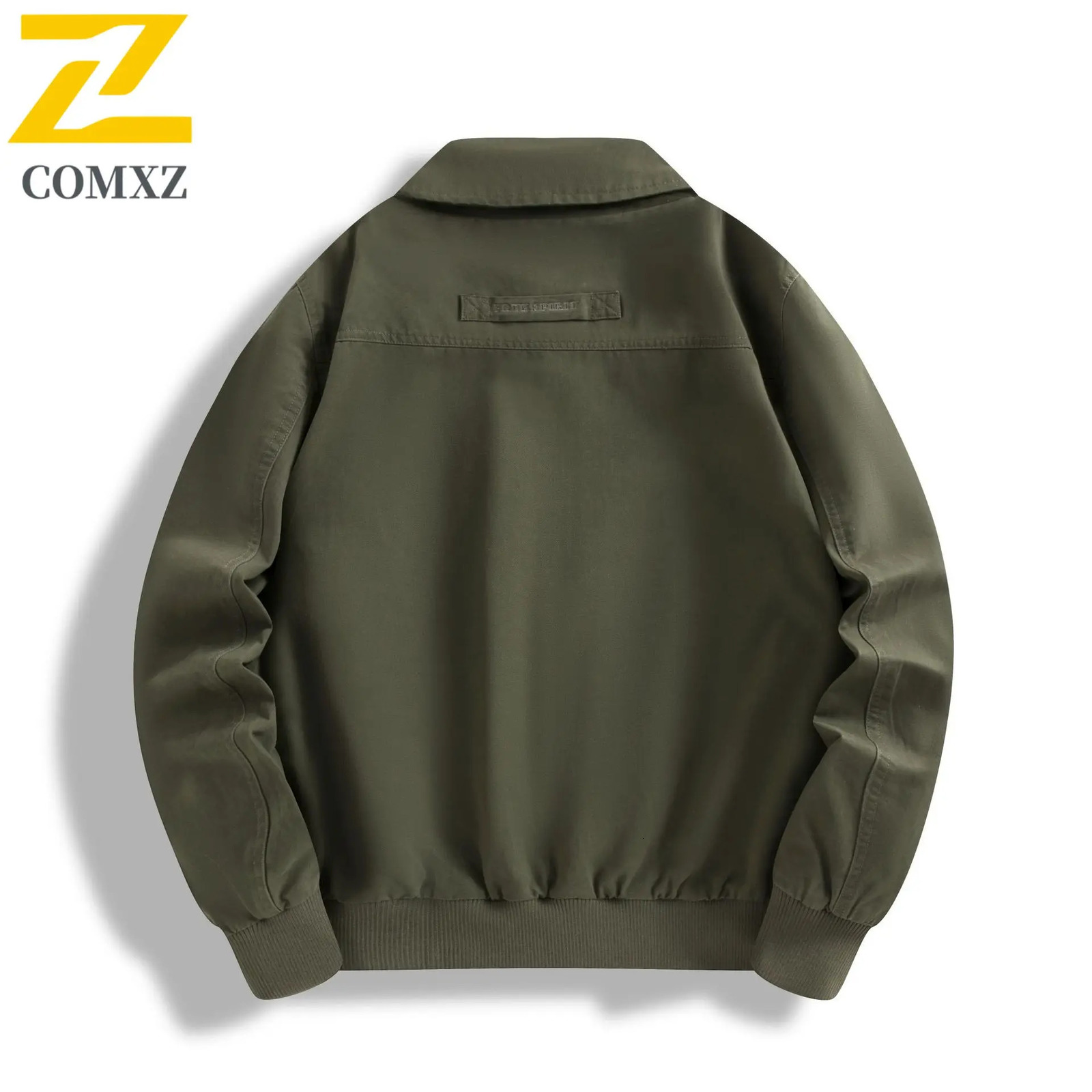 Autumn Jackets Mens Fashion Casual 100% Cotton Lapel Windproof Coat Male Hiking Outdoor Camping MultiPocket Work Jacket 250210