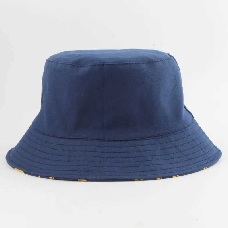 Bana toilet cap mens summer bucket cap banana print Bob hat hip-hop Goros fisherman hat W250217