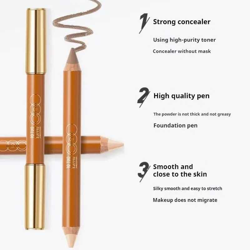 OUTOFOFFICE Double-ended Shadow Pencil Grooming Crayon Refractive Light Shadow Contour Highlighter OOO Original Makeup CosmeticsW250217