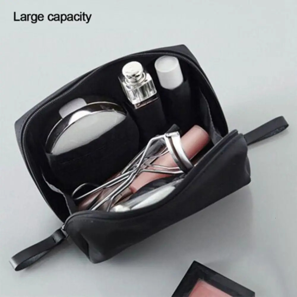 Waterproof Large Capacity Makeup Bag Multiple Colors Dacron Travel Storage Partitioned Cosmetic Pouch Handbag Lipstick Pack 250213