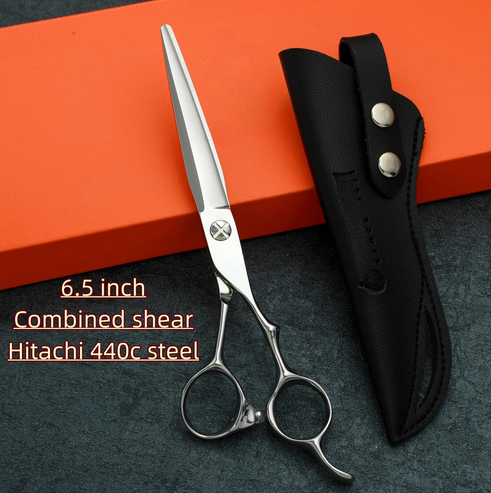 Professional hairdressing scissors Hair cutting machine 440C steel 606568 inches Barbershop hair tools 250108