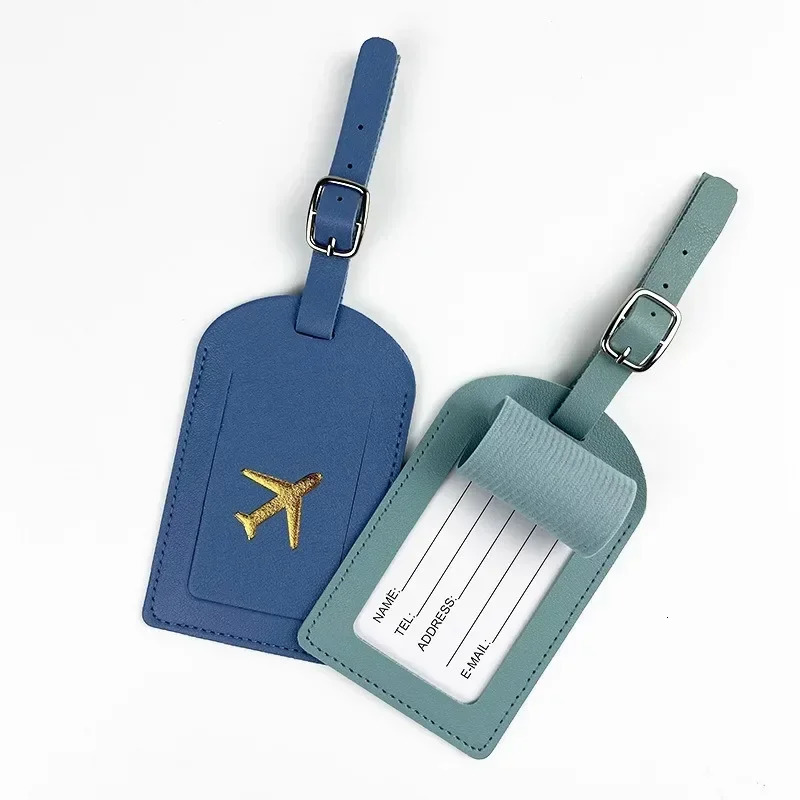 Embossed leather business luggage tags luggage address tags luggage tags luggage tags 250214