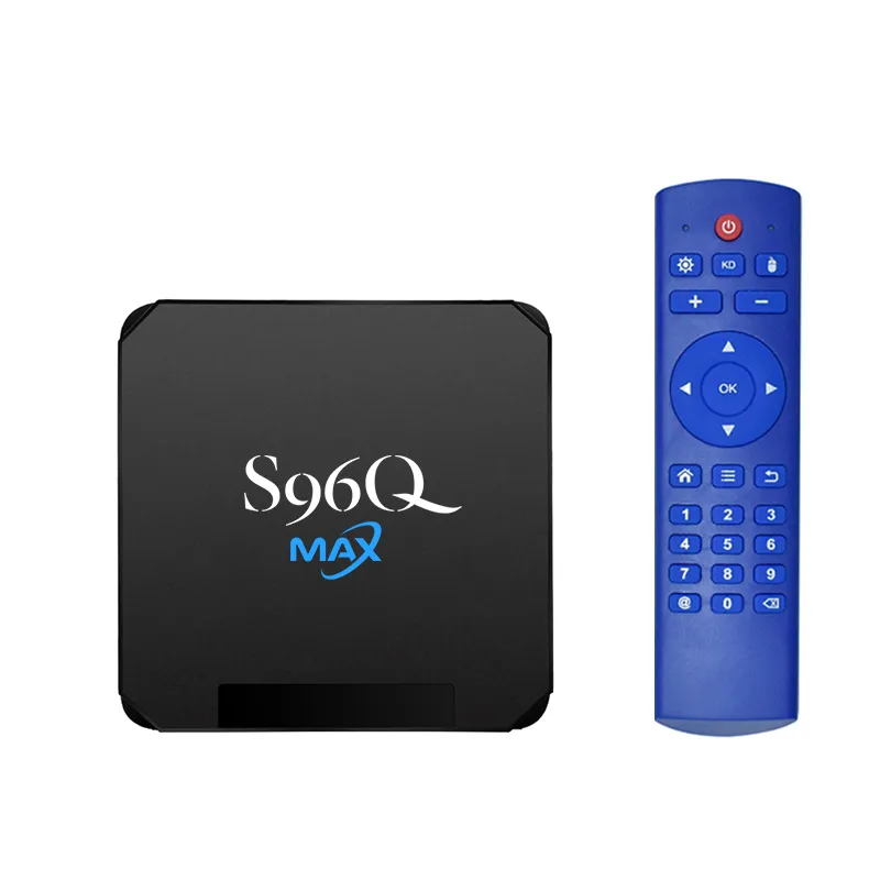 Cheapest S96Q MAX TV BOX Android 12.0 Allwinner H618 4GB 32GB 6K 2.4G 5G WiFi 6 Bluetooth Media Player Set TOP BOX LL