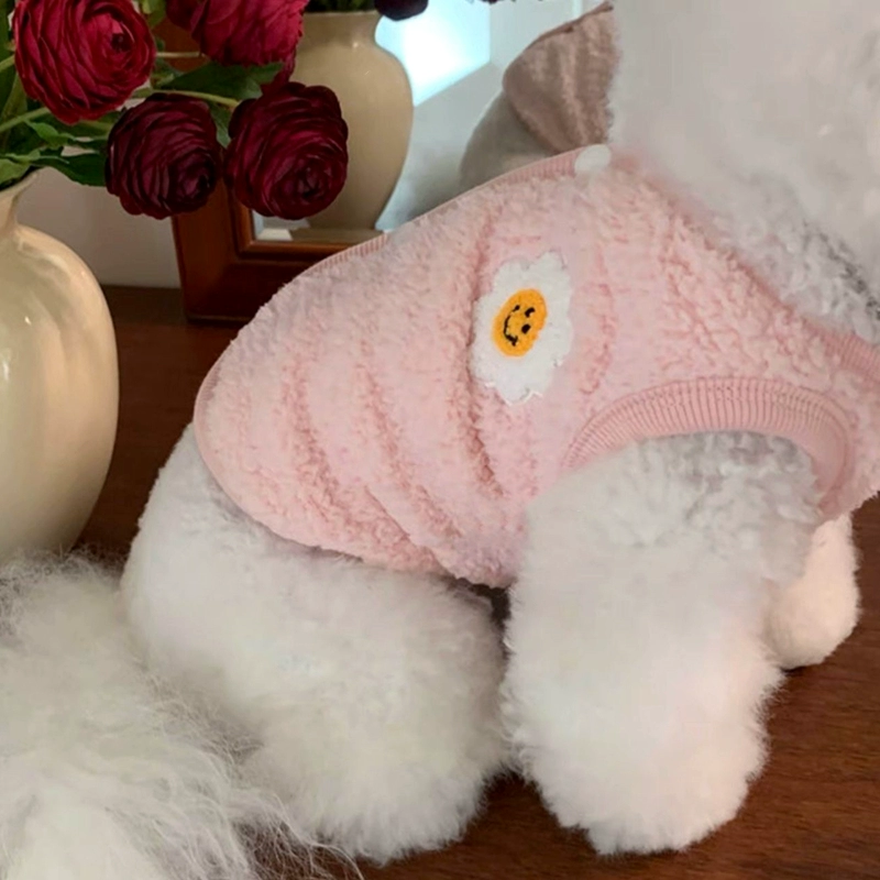 Dog clothes, small puppies, autumn and winter new style, cold resistant fluff