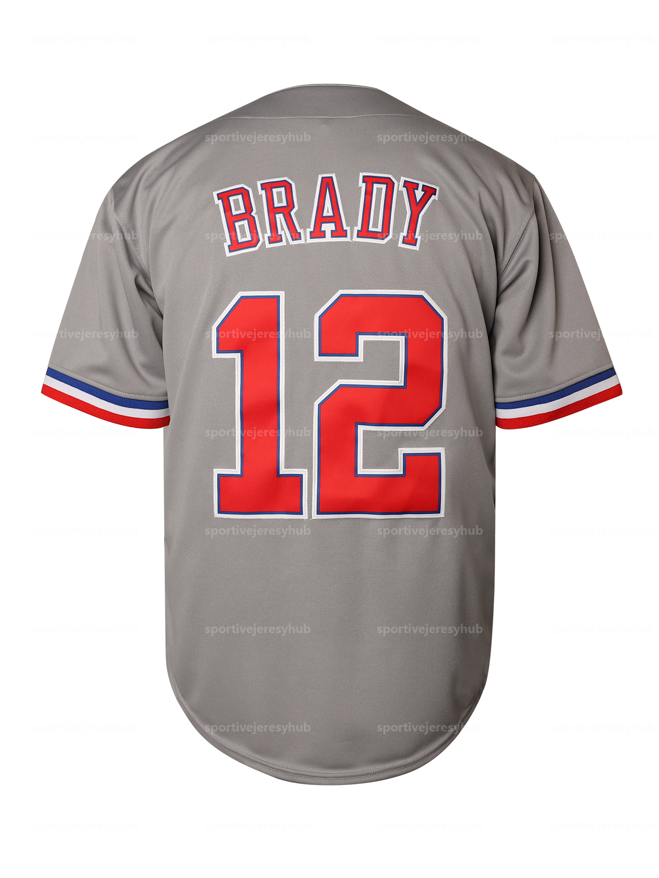 Tom 12 Brady Montreal Expos Grey Baseball Jerseys Stitched any Name any Number Jeresy For Daily Casual&Sports Wear