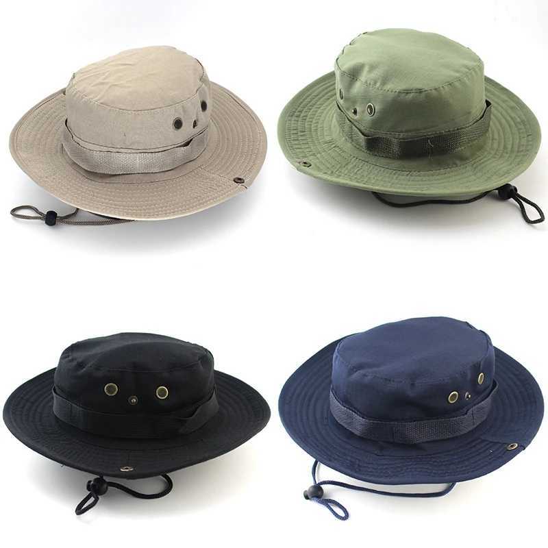Summer Hiking Sun Hat for Women Men Outdoor Camping Fishing Anti-UV Bucket Hat Solid Color Panama Wide Brim Fisherman Cap W250217