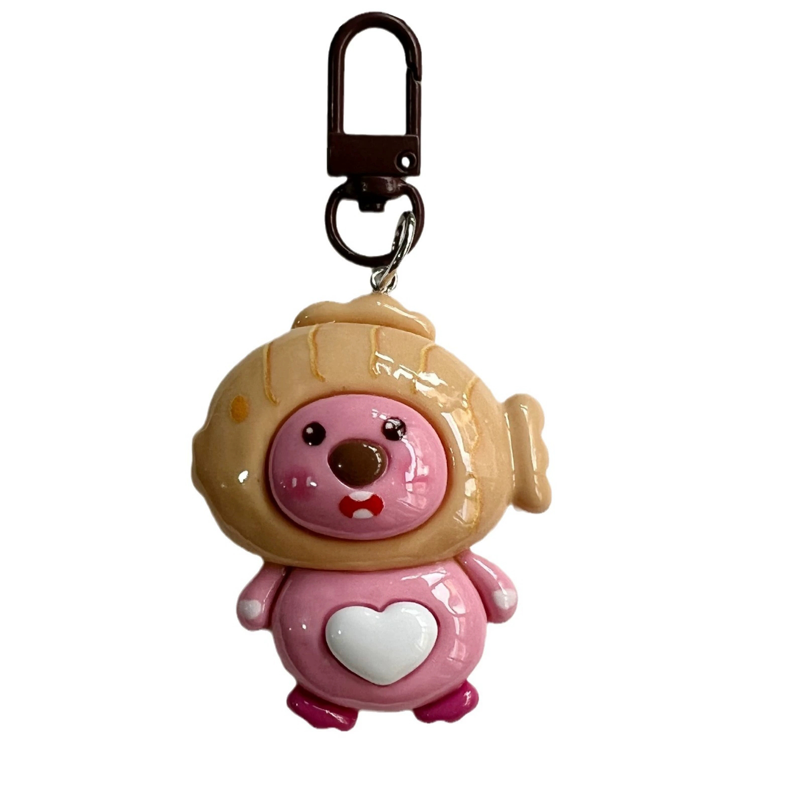 Large size sea carp three-dimensional cross dressing keychain sweet girl best friend couple gift backpack pendant accessory hanging decoration