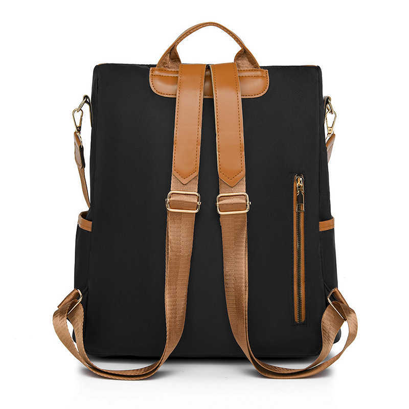 Oxford Cloth Womens Bag New Large Capacity Casual Womens Backpack Single Shoulder Dual Use Backpack Womens Bag