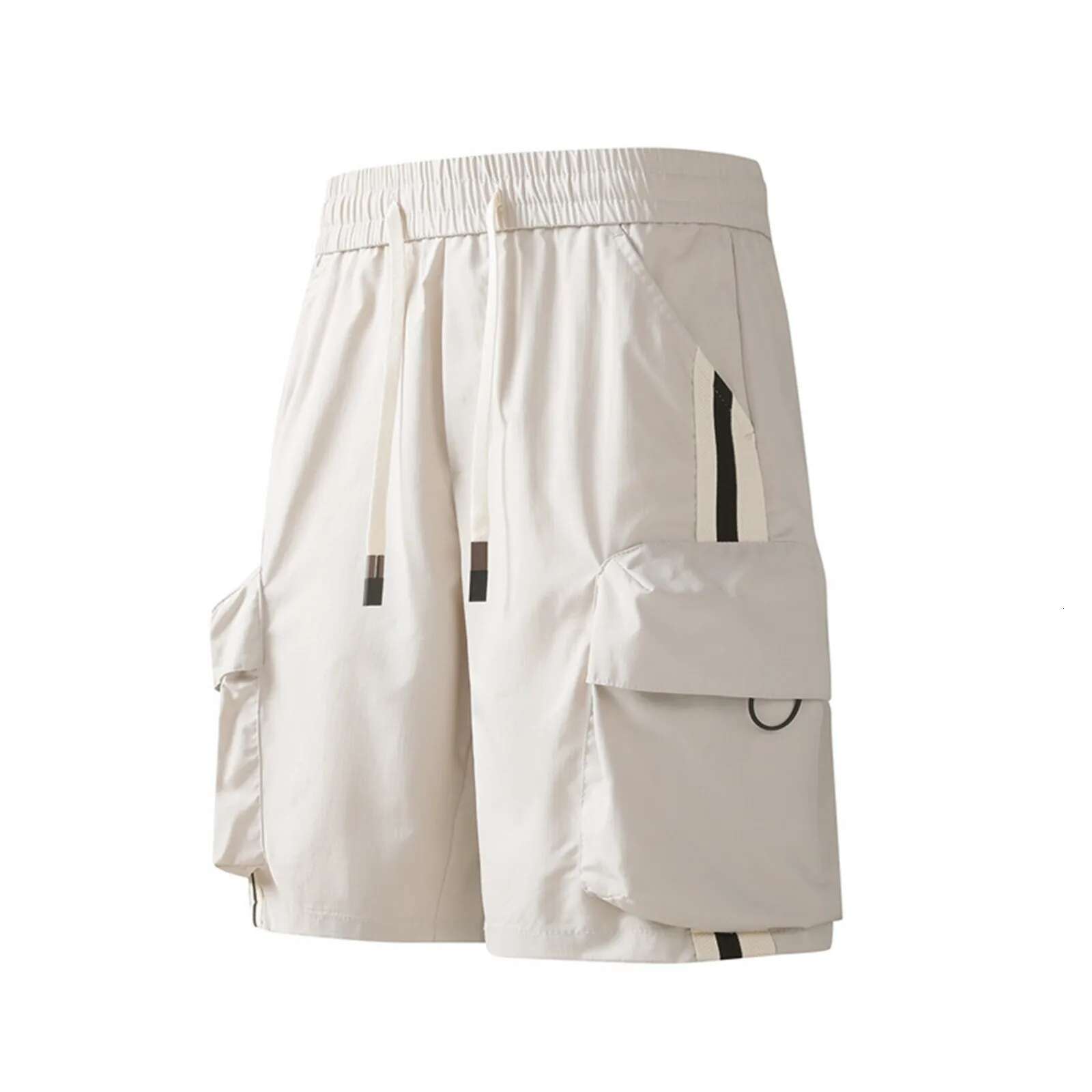 Student Sports Fashion Casual Summer Men's Designer Shorts Ice Silk American Retro Workwear Shorts Loose Fit Bermuda Outdoor Hiking Pants Cortos 