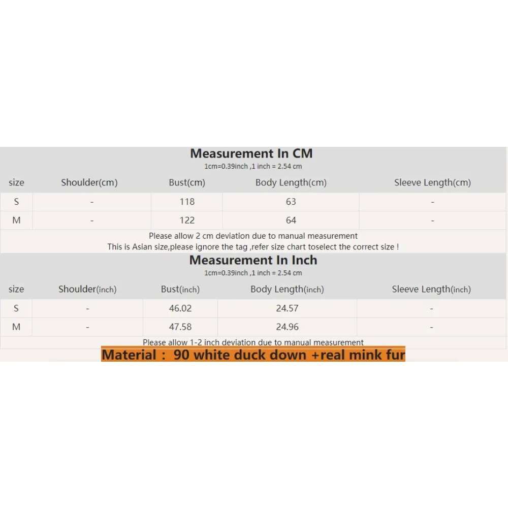 Fashion Women Winter Warm New Stand Collar Loose Embroidery Natural Mink Fur Jacket White Duck Down Coat