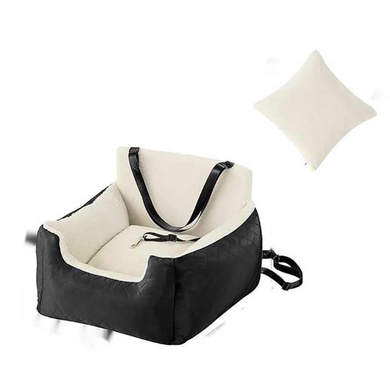 Dog Car Seat Covers Travel Kennel Pet Mat Rear Safety Buckle Fixed Protection Anti Dirt Machine Washable Small H250211