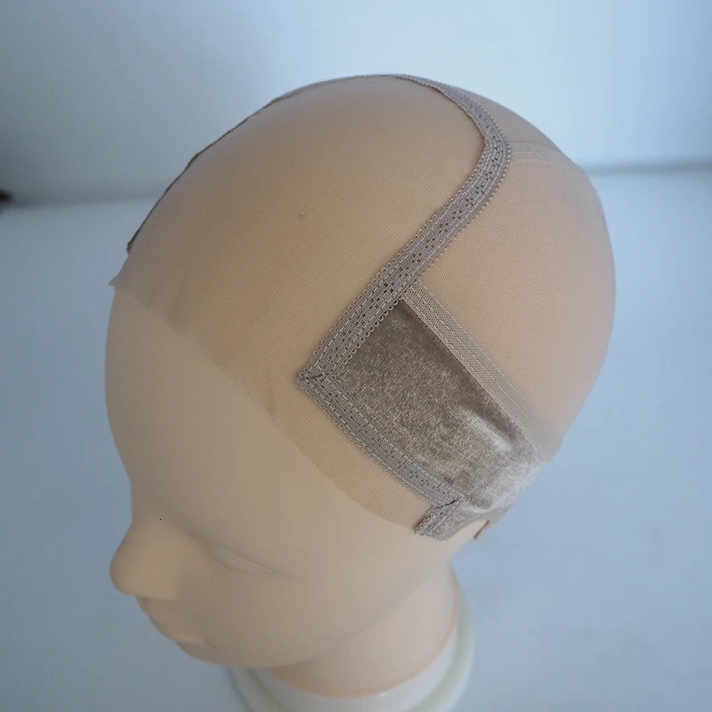 4*4 inch frontal lace headband wig caps for people without hairs adjustable full ealstic wig making 250214