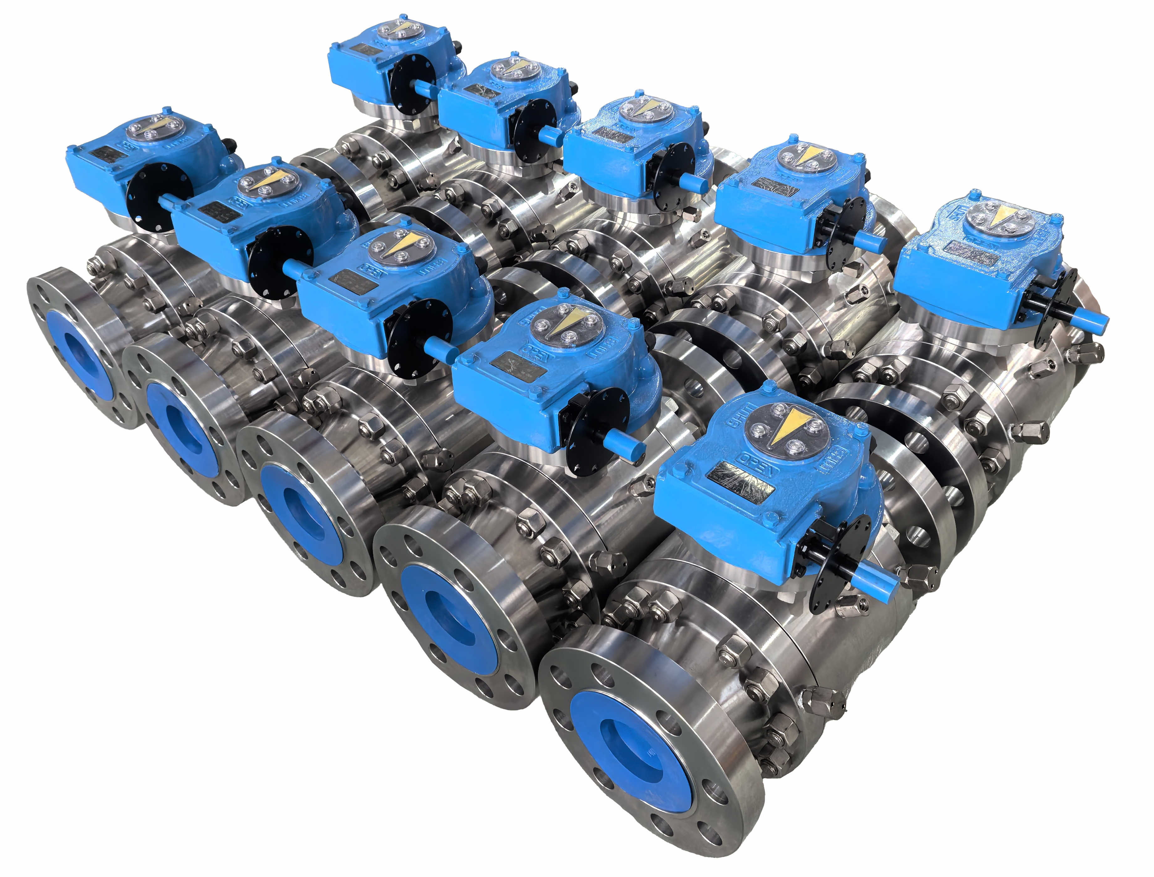High-Quality Fixed Three-Piece Ball Valve Made of Forged Steel Material