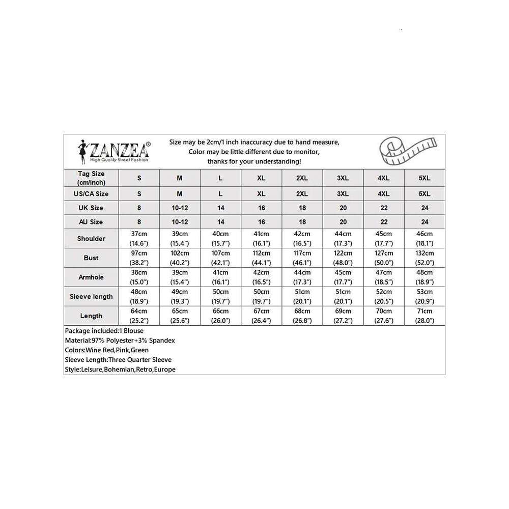 Women Elegant 3/4 Sleeve Shirt Spring Summer Blouse ZANZEA Casual O Neck Blusas Stylish Solid OL Work Tops Tunic Femininas