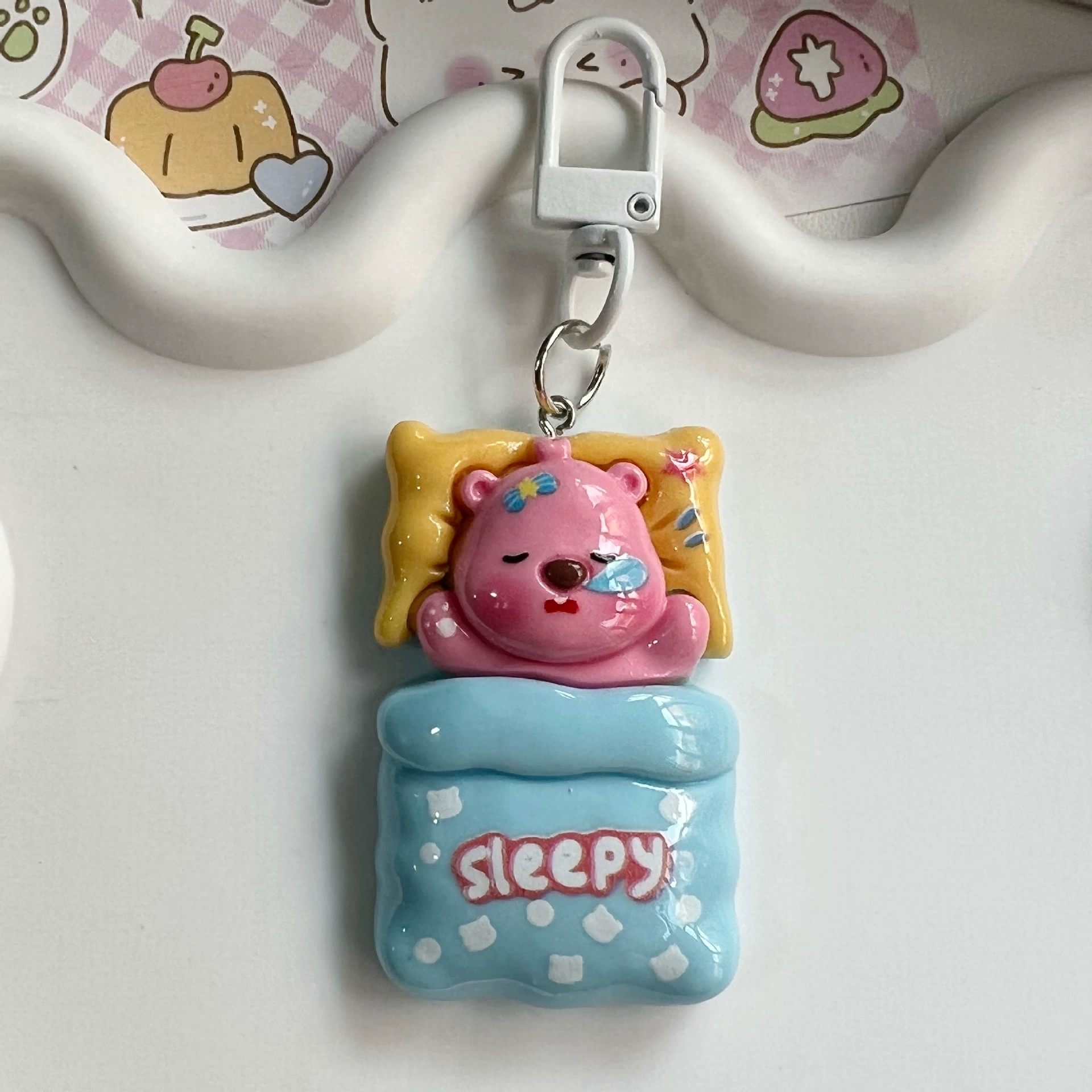 Large size sea carp three-dimensional cross dressing keychain sweet girl best friend couple gift backpack pendant accessory hanging decoration
