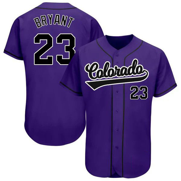 Kris Bryant Custom Baseball Jersey Stitched Personalized Brenton Doyle Customized Jerseys Custom Any Number Name
