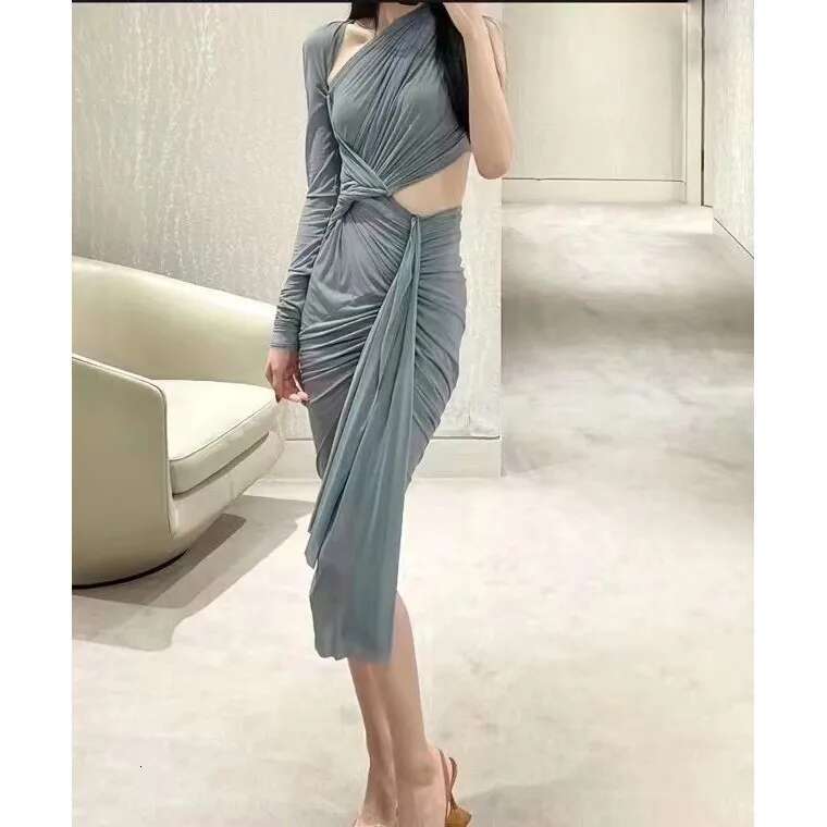 Owen Seak Women Casual Summer Above Knee Mini Gothic High Streetwear Trumpet Mermaid Black Skirt