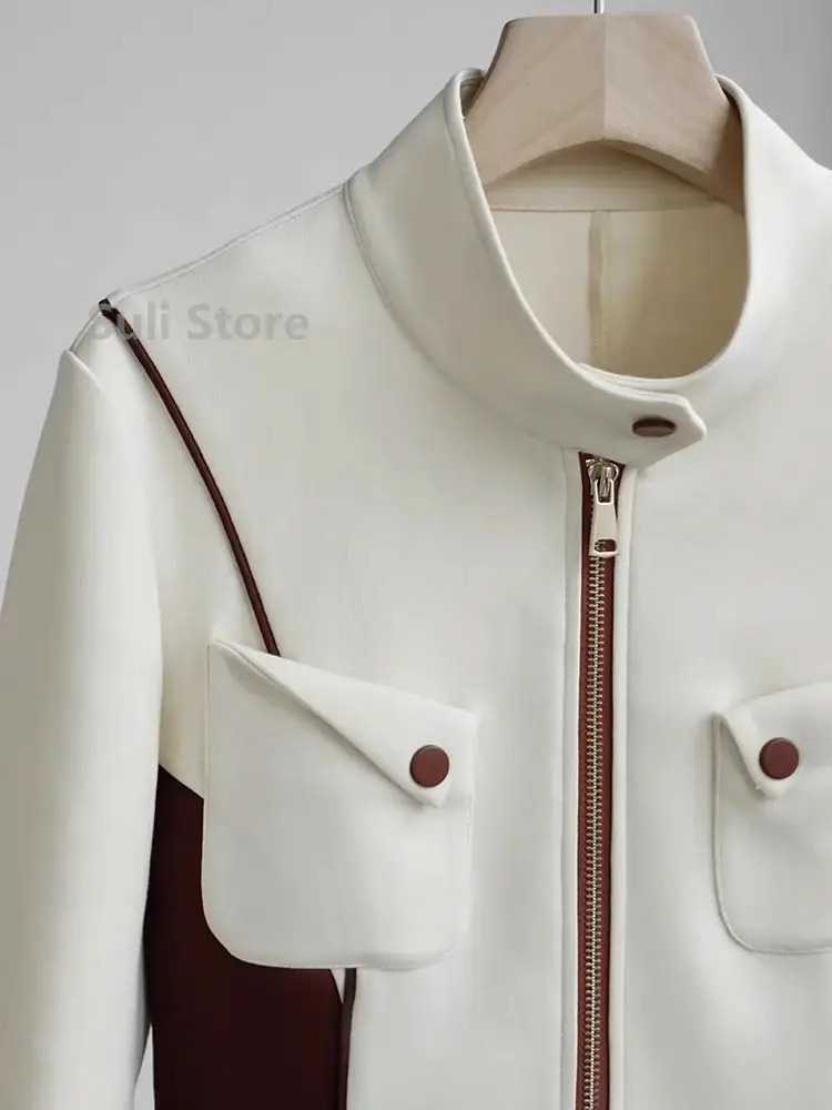 High-quality Age-reducing Early Autumn Outfit Xiaoxiangfeng Casual Fashion Sweatshirt Two-piece Suit for Women vestido 250210