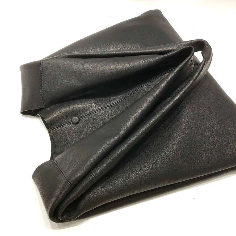 Fashion Leather Tote 2024 Trend Brand Design Female Simple Cowhide Shoudler Bags Woman Big Capacity Er Cow Skin Bag
