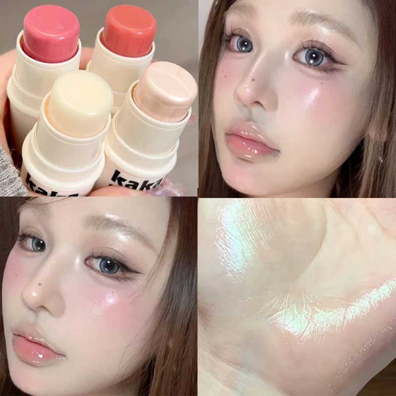 Shimmer Water Light Highlighter Stick Waterproof B Stick Makeup Lasting Brighten Face Body Glow Contouring Korean CosmeticsW250217