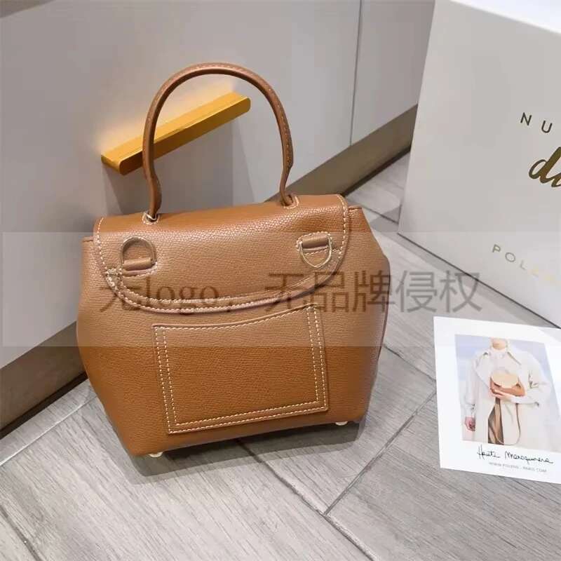 Hot Large-Capacity Underarm Tote Bag Polen-Ladie Retro European And American Niche Bucket Handbag Fashion Girl Xmas Birthdaygift
