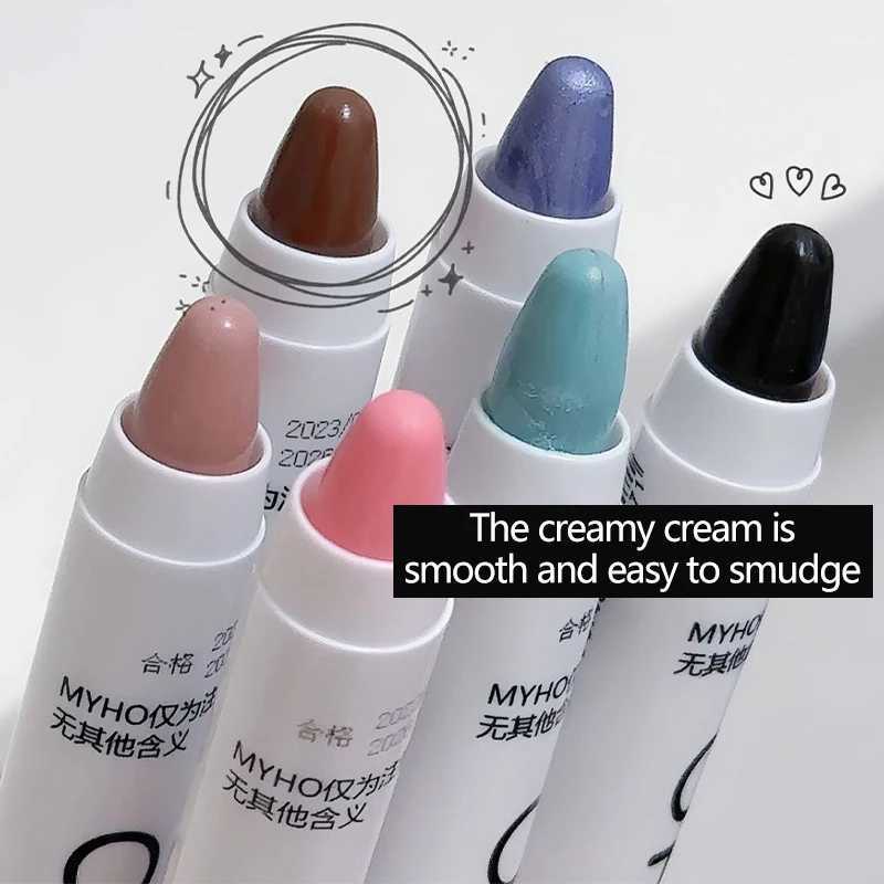 13 color eye shadow pencil matte white bright eye head contour shadow stick flash eye shadow highlighter toolW250217