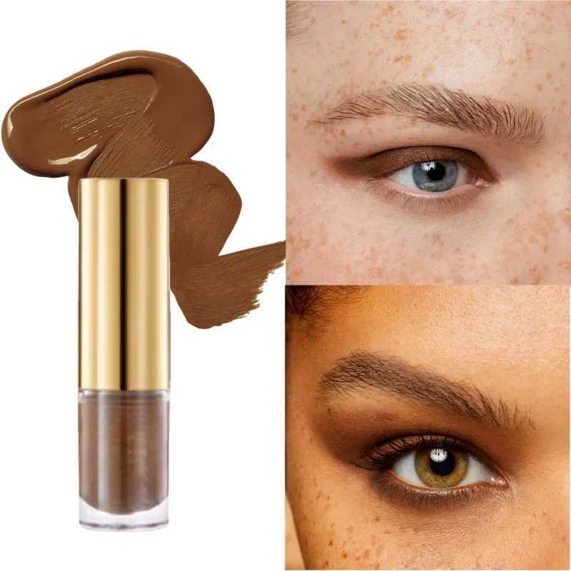 Brown Glitter Liquid Eyeshadow Stick Contour B Paint Fine Glitter Matte Natural Dough Milk Coffee Shadow Cream Eye MakeupW250217