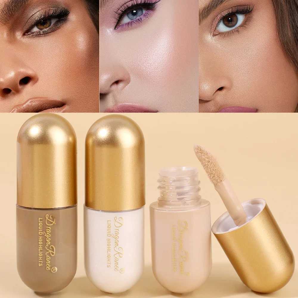 3Pcs/Box Matte Liquid Contouring Bronzer Stick Brown Nose Shadow Cream Lasting Brighten Concealer Highlighter Foundation MakeupW250217