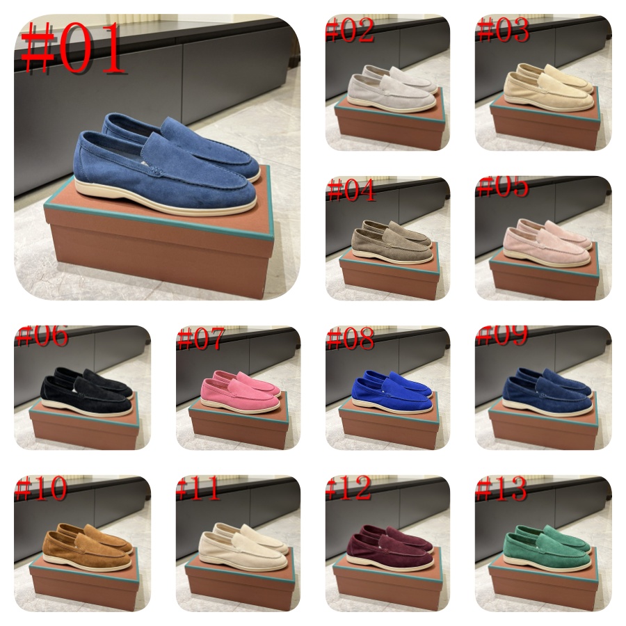 2025 luxurious Handmade Men Women Wedding Loafers Shoes Black Blue Genuine Leather Men's Designer Dress Shoes Slip On Business Formal Shoes For Men