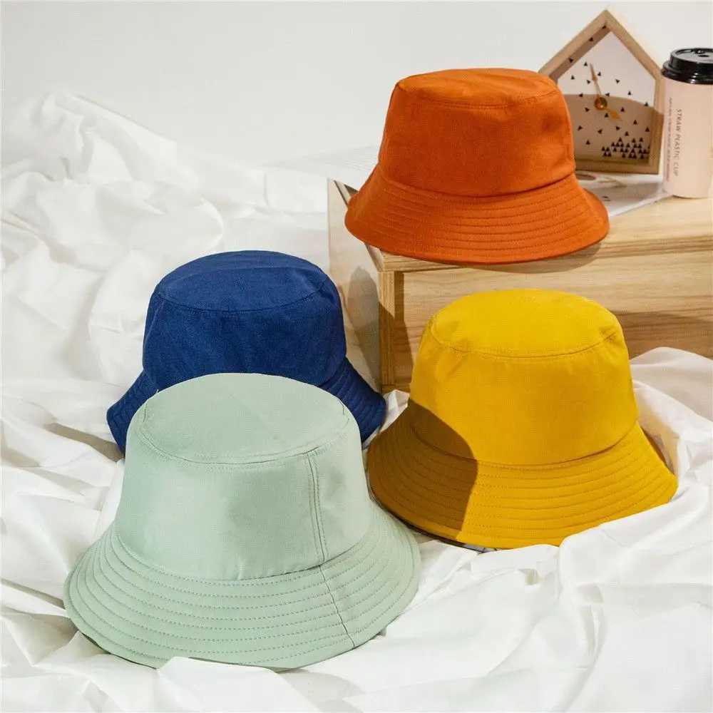 Women Men Bucket Hat Anti-UV Beach Sun Hat Summer Sunscreen Panama Hat Outdoor Foldable Portable Fisherman Cap W250217