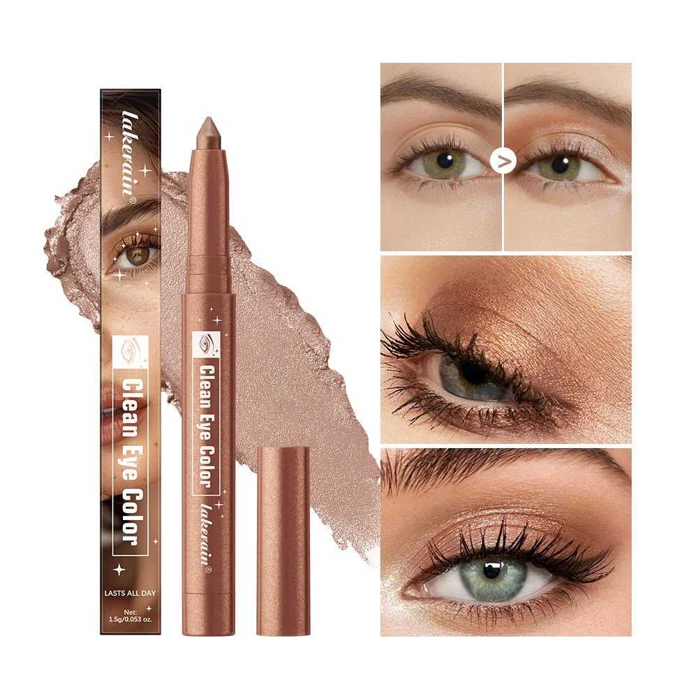 Highlighter White Makeup Eye Shadow Brightener Sticks for Eyes Pink Brown Eyeshadow Pencil High Gloss Lescent Shadow SticksW250217