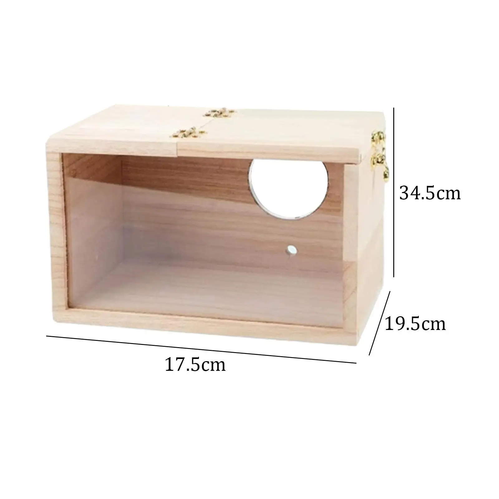 Parakeet Nesting Box Parakeet Breeding Nest Box Decorative Bird Nest Box Mating 250206