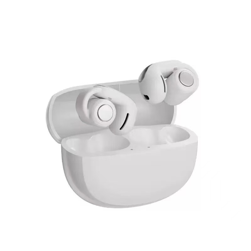 New BS Ultra Open Bluetooth 5.3 V12 Wireless Headphones TWS Sport Earbuds HD Mic Call Clip Waterproof In Ear Touch Control Gaming Earphones For Phone