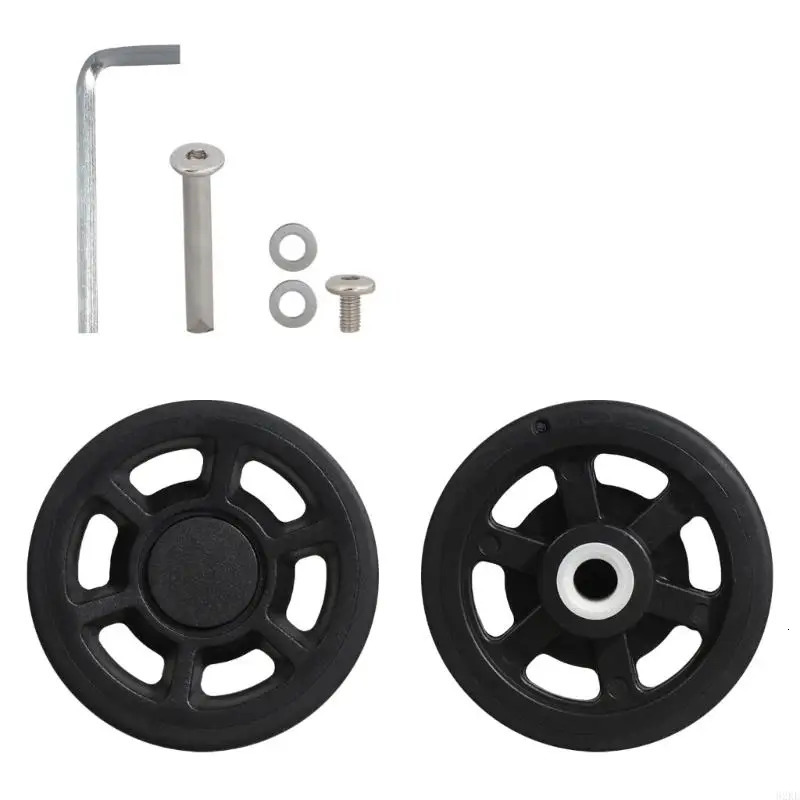 62KE 1PC Practical Travel Wheel Luggage Replacement with Low Wheel Noise Suitable for Business Travel Box Accessories 250214