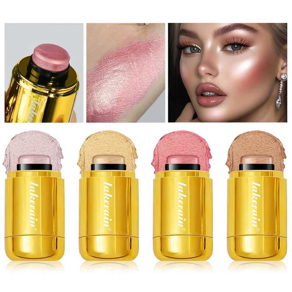 l Peach Cheek Highlight B Stick Bronzers Contouring Shimmer Rouge Cream Glowing Brightening Skin Tone Cosmetics TubesW250217