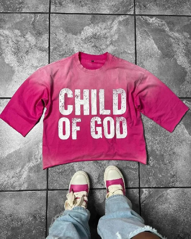 Streetwear T Shirt Y2K Men Women Gothic Hip Hop Letter Graphic Print Retro Tie Dye Oversized TShirt Round Neck Short Sleeve Tops 250122