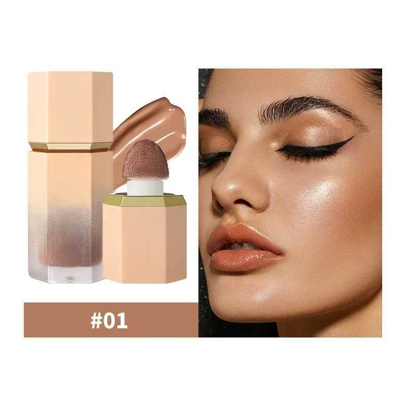 Liquid Contour Stick Natural Matte Finish Highlighters Shadow Waterproof Contouring Wand V-face Shaping Contour Pen Face MakeupW250217