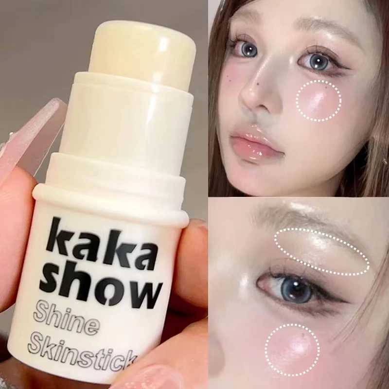 Water Light Highlighter Illuminator Stick Shimmer Waterproof Long Lasting Brighten Facial Contouring Pen Korean Makeup CosmeticsXJ250217