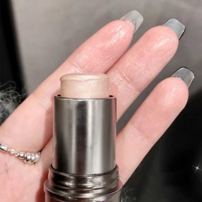 Glossy Highlight Stick Pearlscent Brighten Eye Cheek Silkworm Solid Eyeshadow Balm Shimmering Moisturizing Non-stick MakeupXJ250217