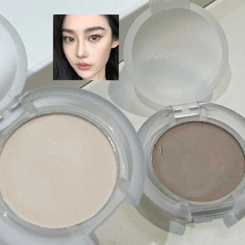 Monochrome Matte White Highlighter Palette Lasting Face Contouring Shadow Natural Brightening Eyes Lying Silkworm Korean Make UpXJ250217
