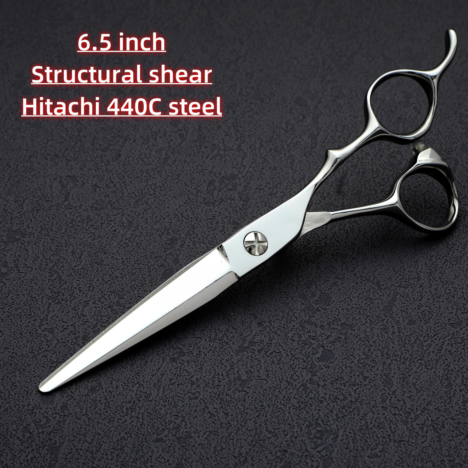 Professional hairdressing scissors Hair cutting machine 440C steel 606568 inches Barbershop hair tools 250108