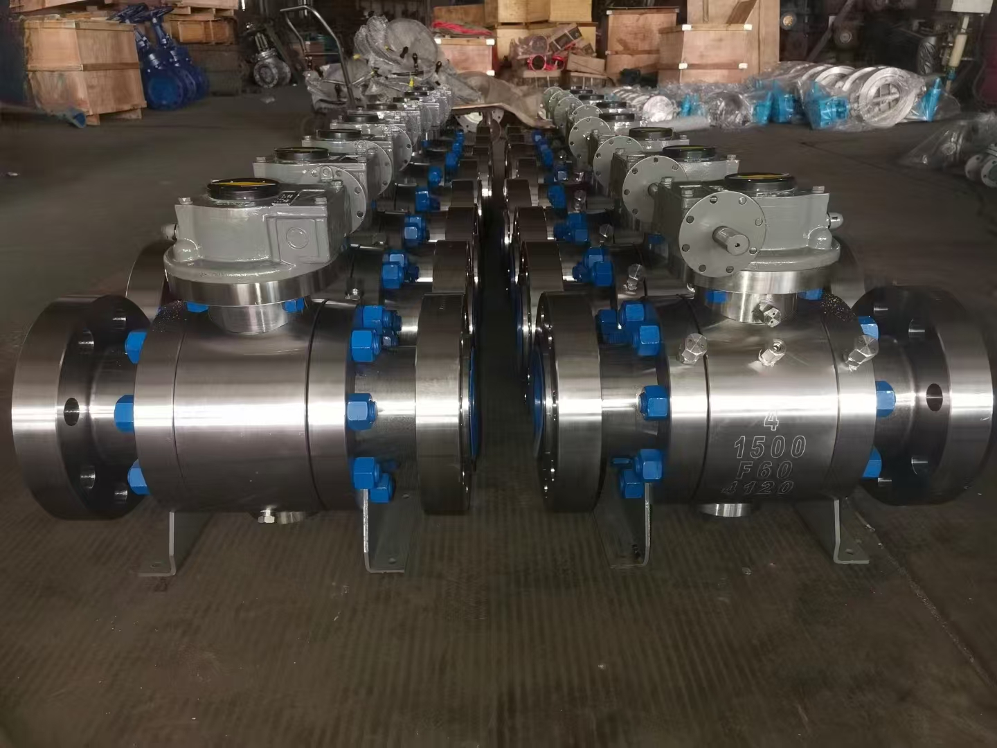 Durable Fixed Type Ball Valves with Precision Design Forged steel fixed ball valve series