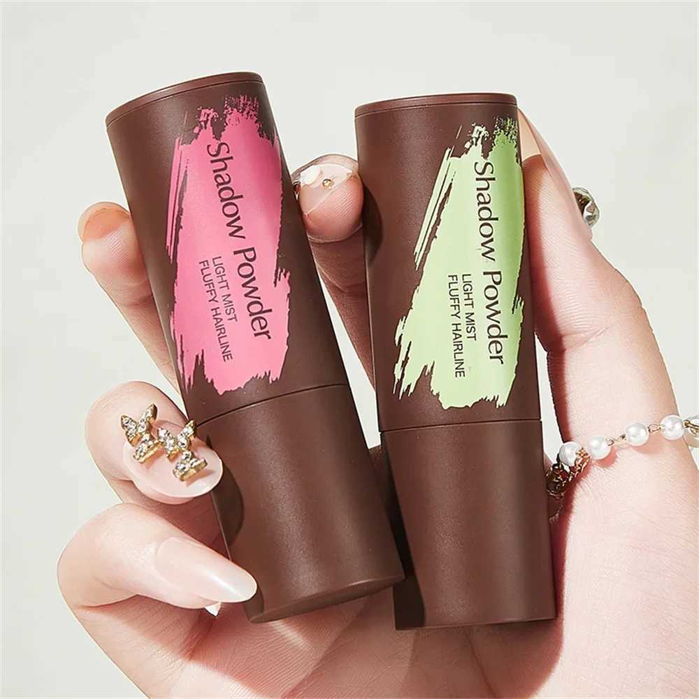Waterproof Hairline Powder 2 Color Hair Roots Supplement Natural Black Brown Eyebrow Shape Supplement Stick Shadow Filler PowderXJ250217