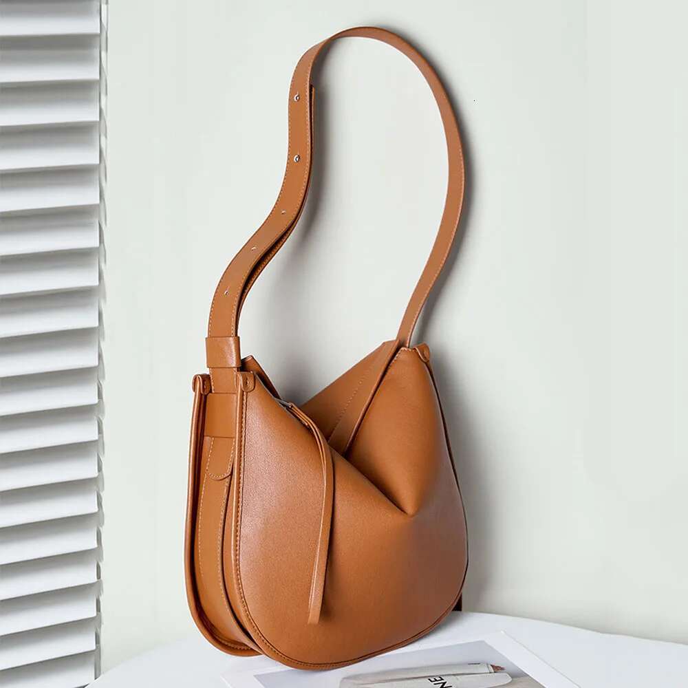 All-Match Women Shoulder Fashion Soft Handbag Crossbody Women's Casual More Pockets Leather Bag For Work