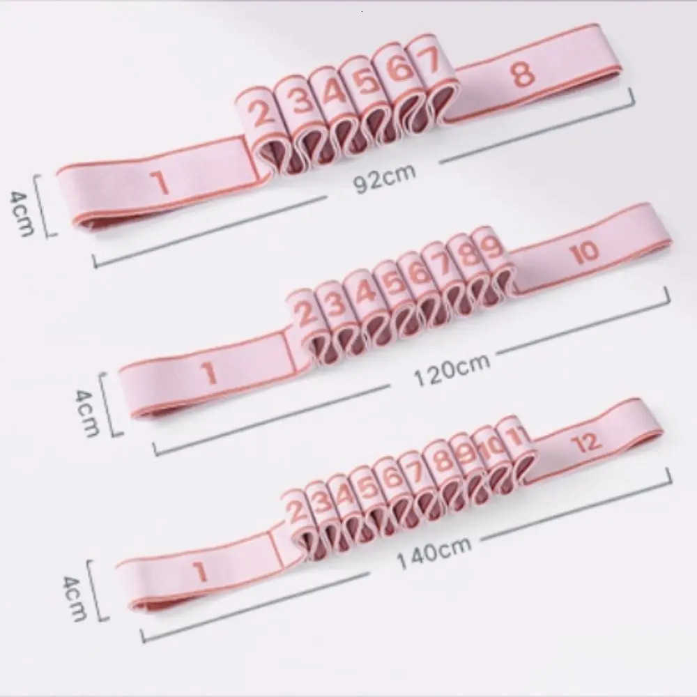 81012 Mesh yoga resistance band elastic Crossfit exercise fitness training fabric cotton 250213